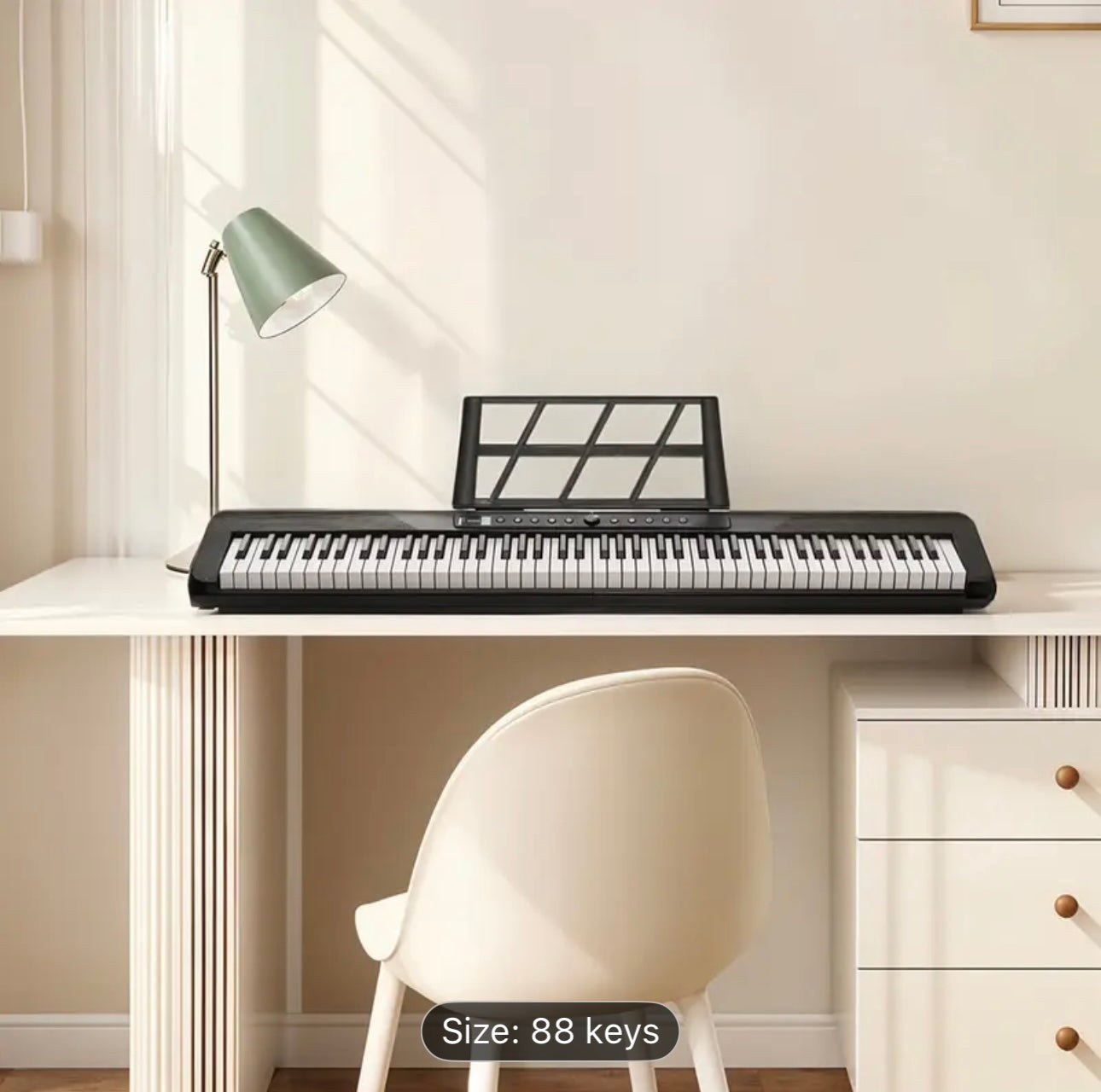 🎹 88-Key Digital Piano Keyboard – Perfect for Beginners