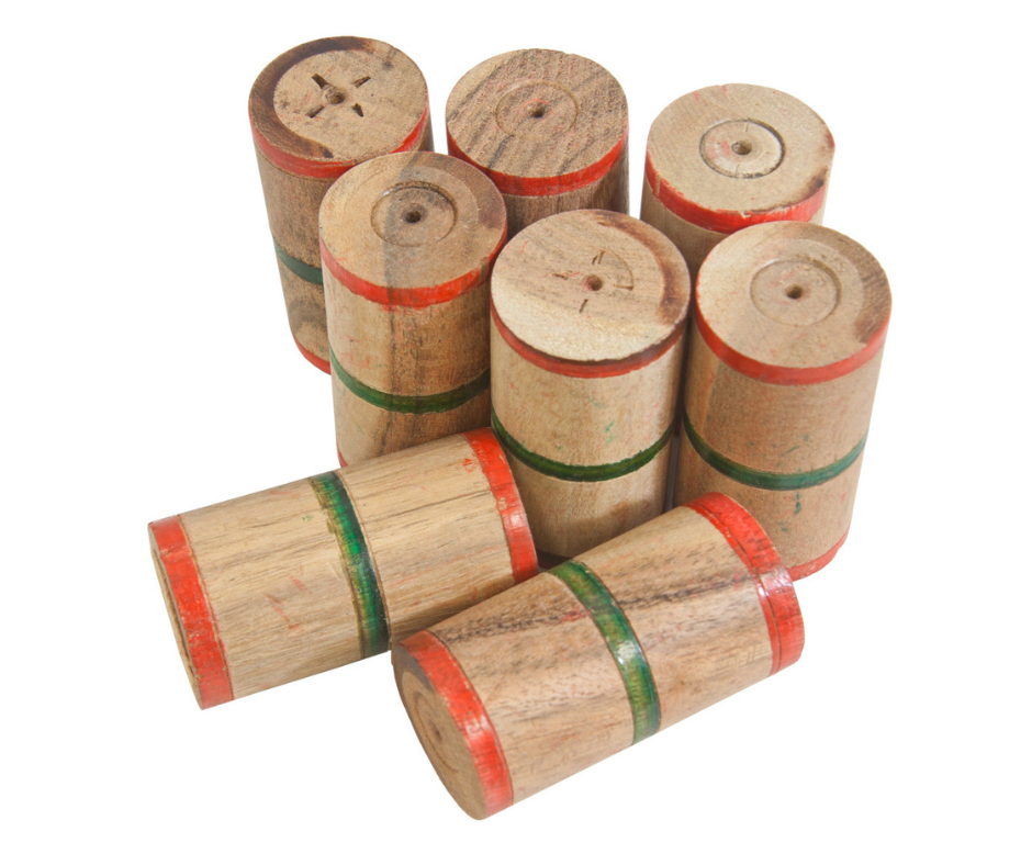 "Set of 8 Dayan Tabla Tuning Blocks"