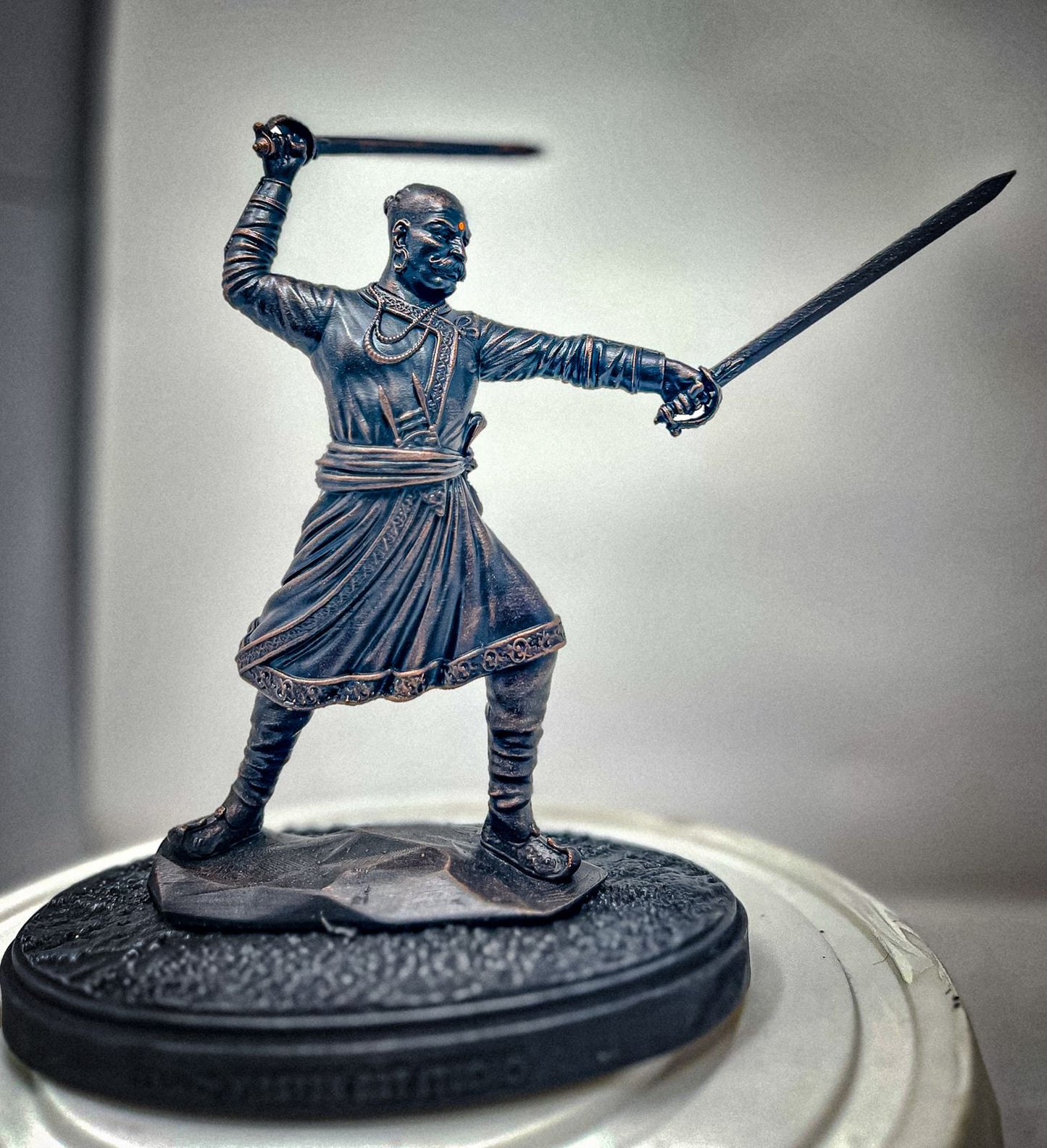 10 Mavale Warrior Set – Handcrafted Fiber Figurines (6-Inch)