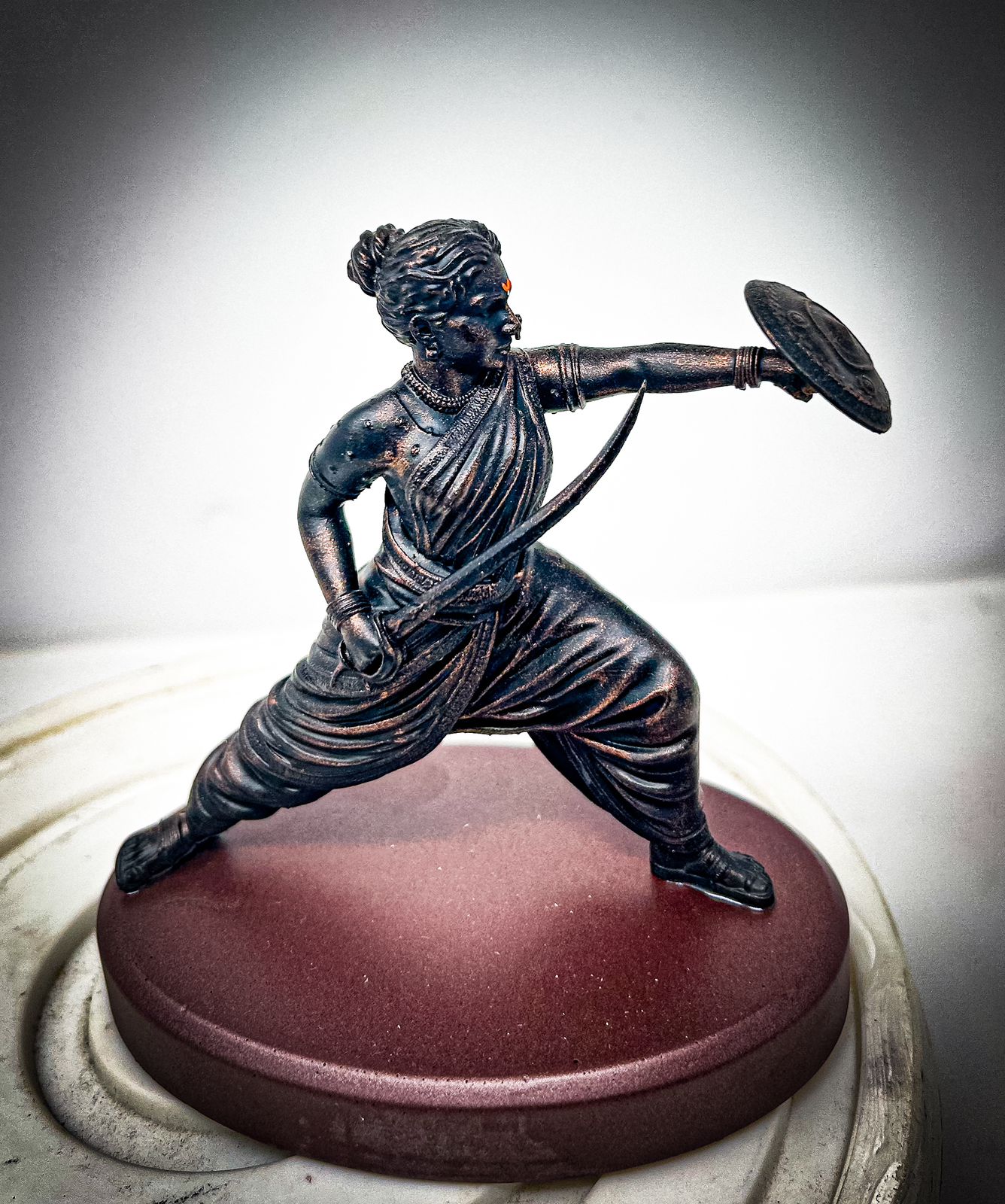 10 Mavale Warrior Set – Handcrafted Fiber Figurines (6-Inch)