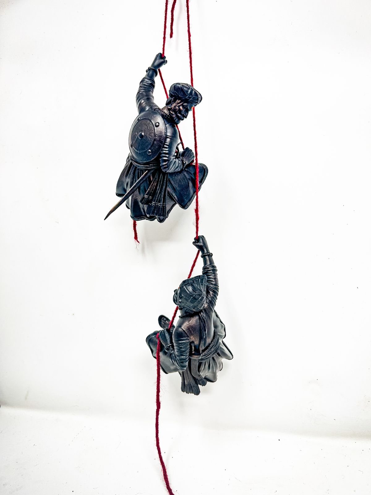 10 Mavale Warrior Set – Handcrafted Fiber Figurines (6-Inch)