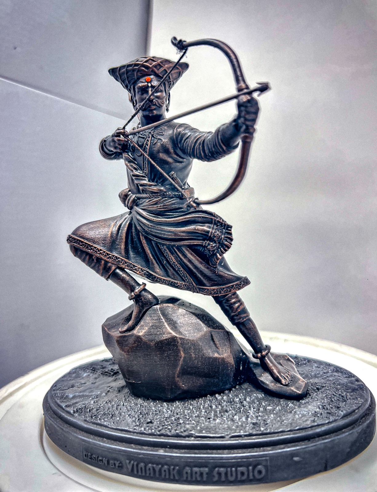 10 Mavale Warrior Set – Handcrafted Fiber Figurines (6-Inch)