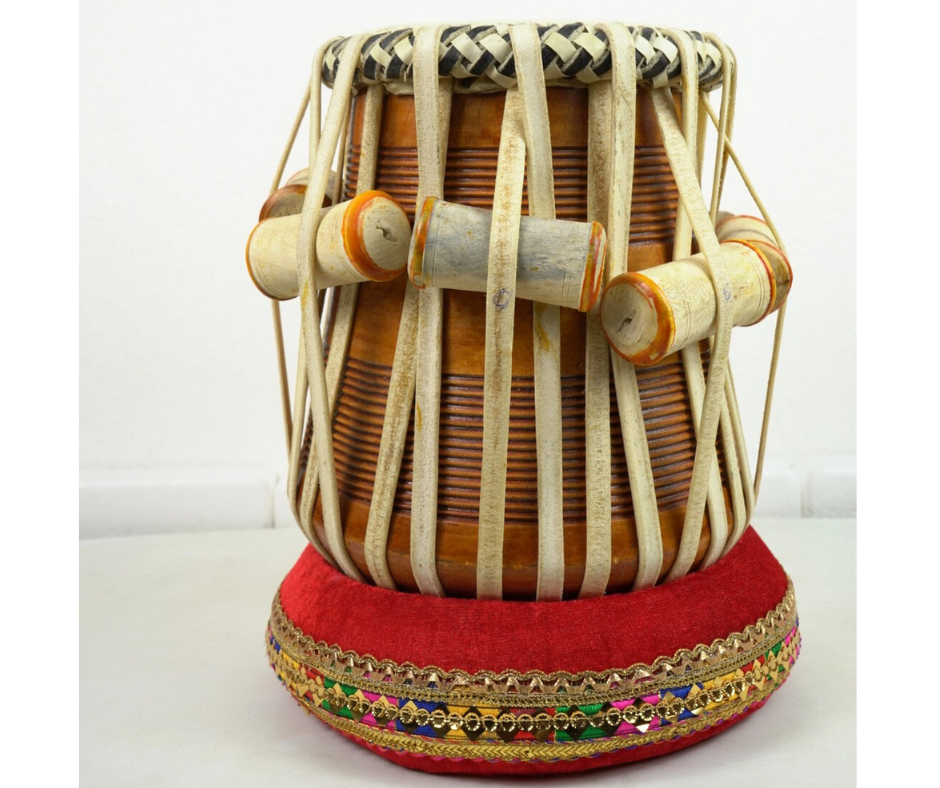 "Exquisite Premium Sheesham Tabla 6 Inch Tuned to D"