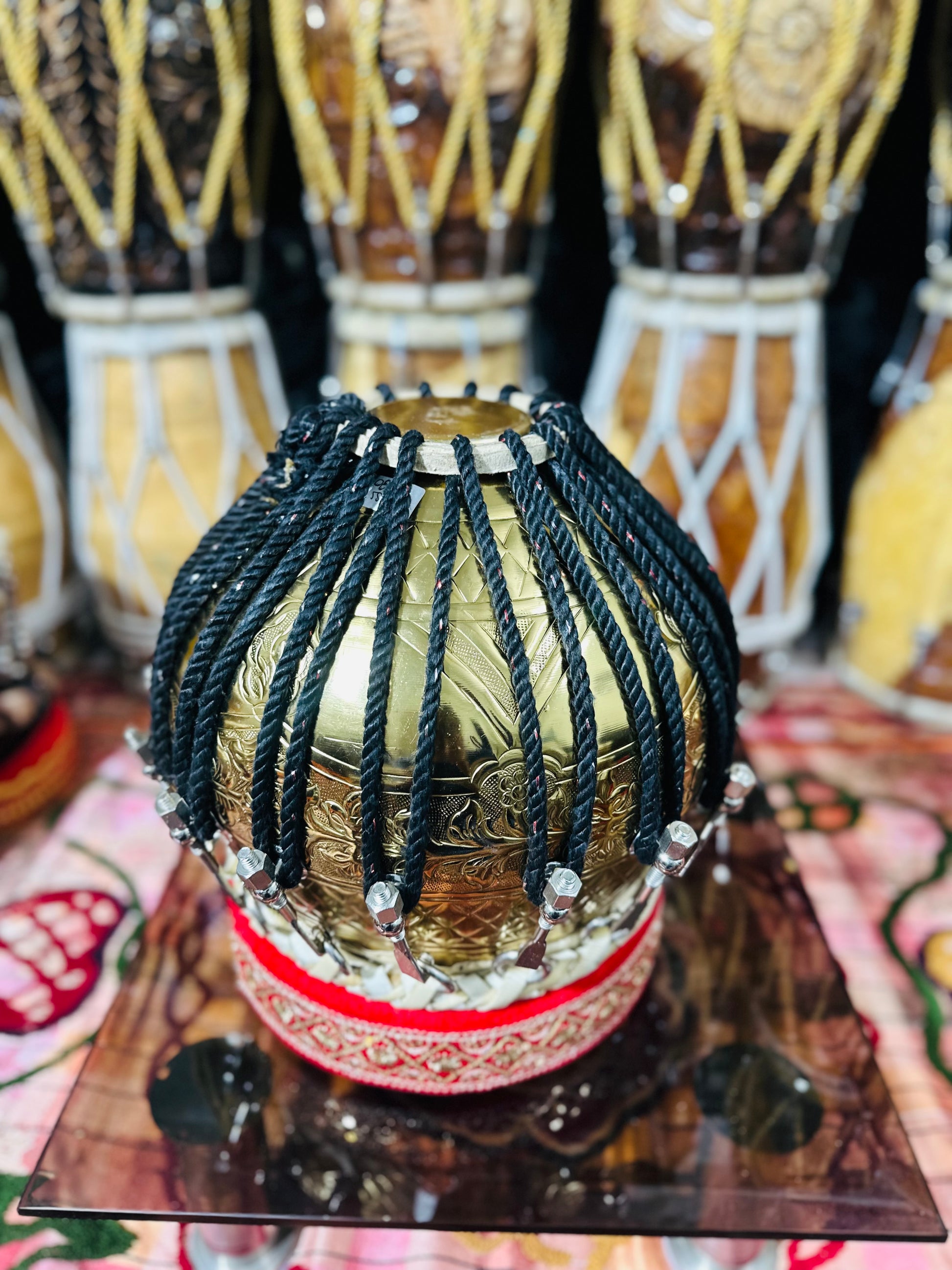 Premium & Professional Heavyweight Nut & Bolt Tabla Brass Dayna