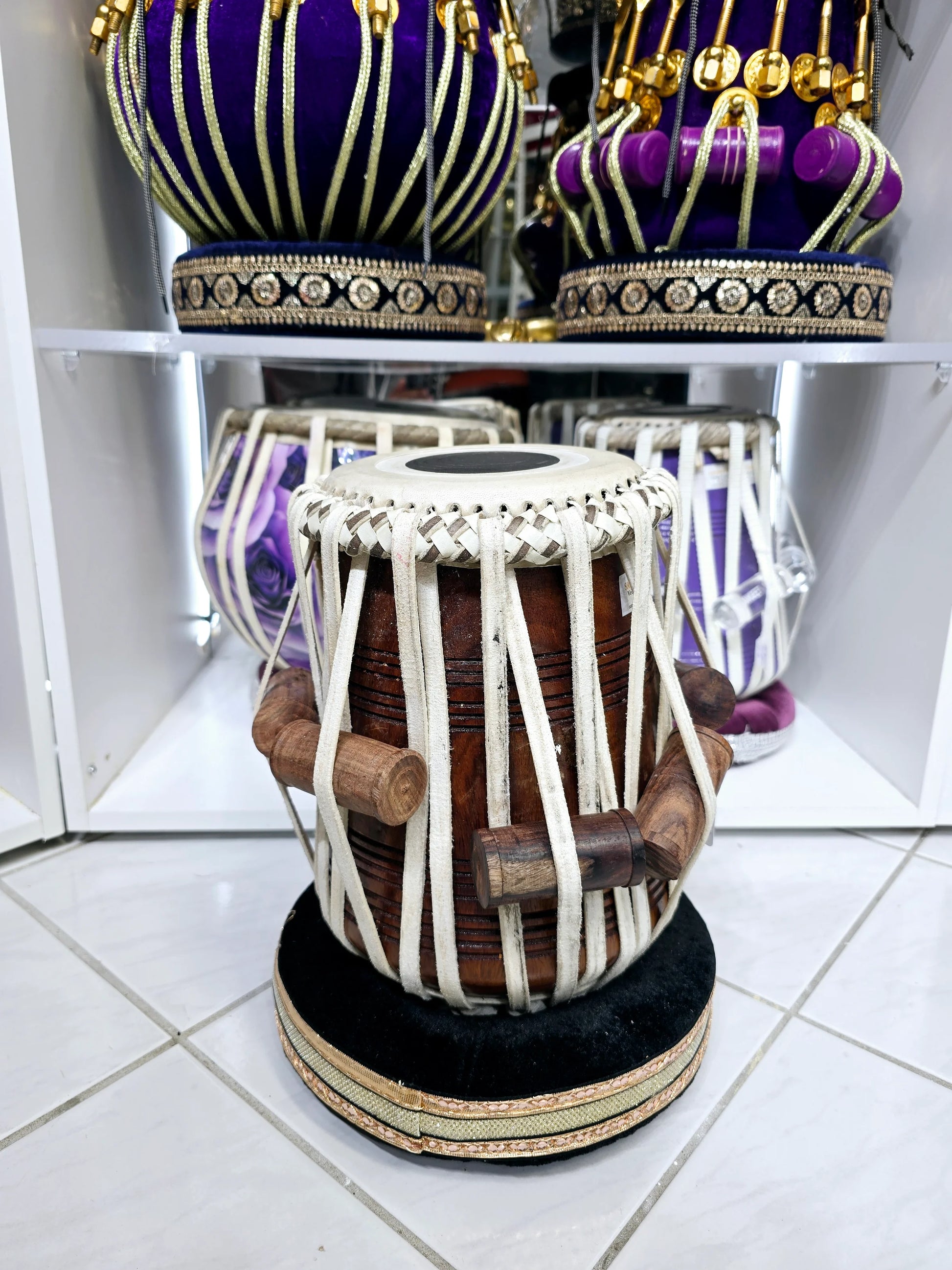 Concert Quality Tabla Dayan – Tuned to C, C#, D, D#, F (Sheesham Wood)