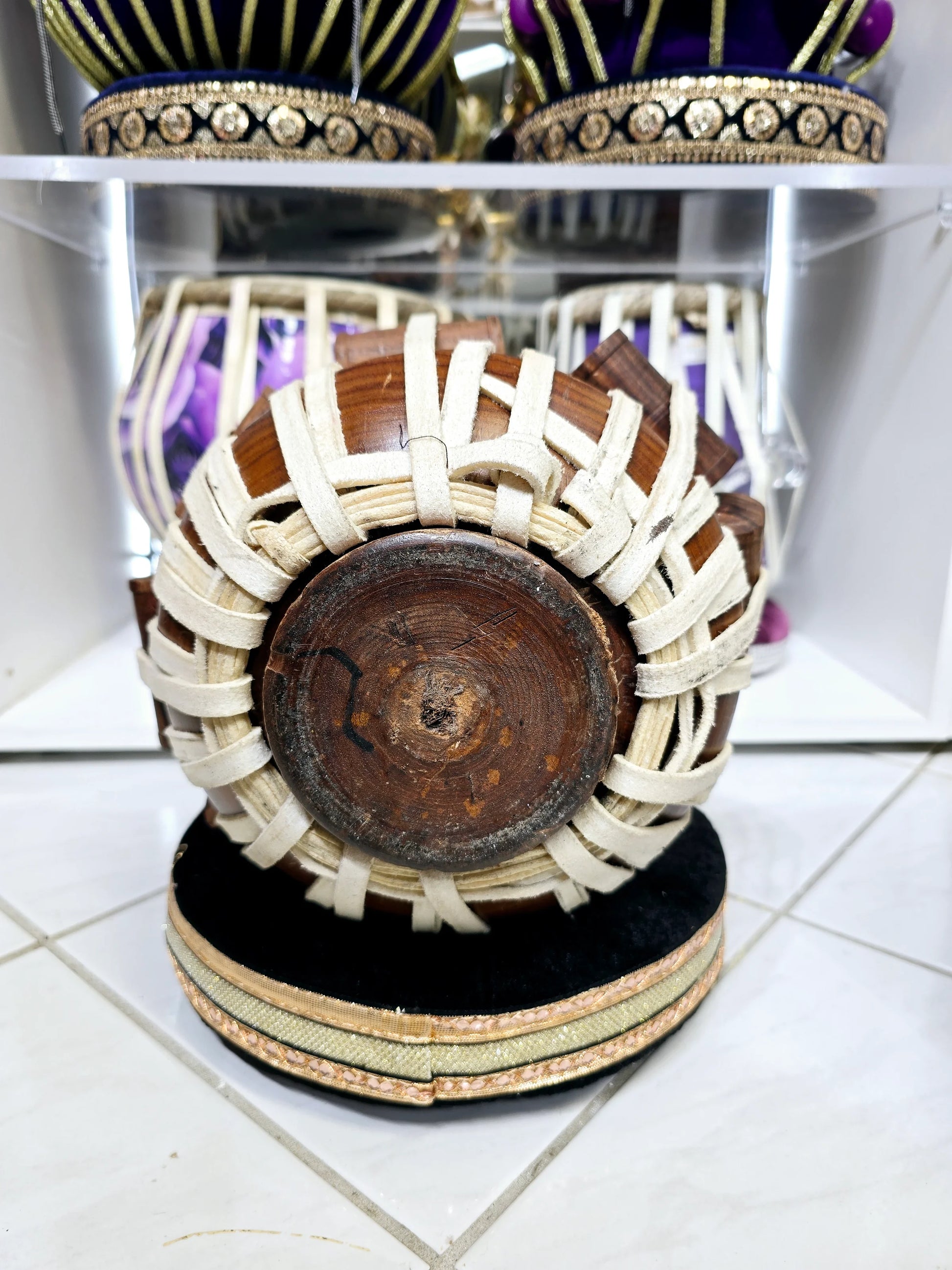 Concert Quality Tabla Dayan – Tuned to C, C#, D, D#, F (Sheesham Wood)
