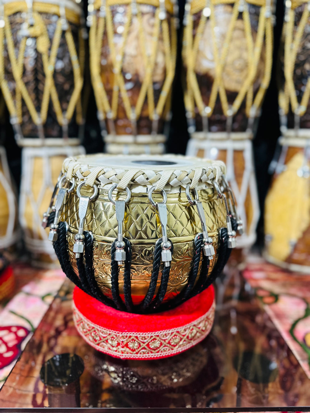 Premium & Professional Heavyweight Nut & Bolt Tabla Brass Dayna