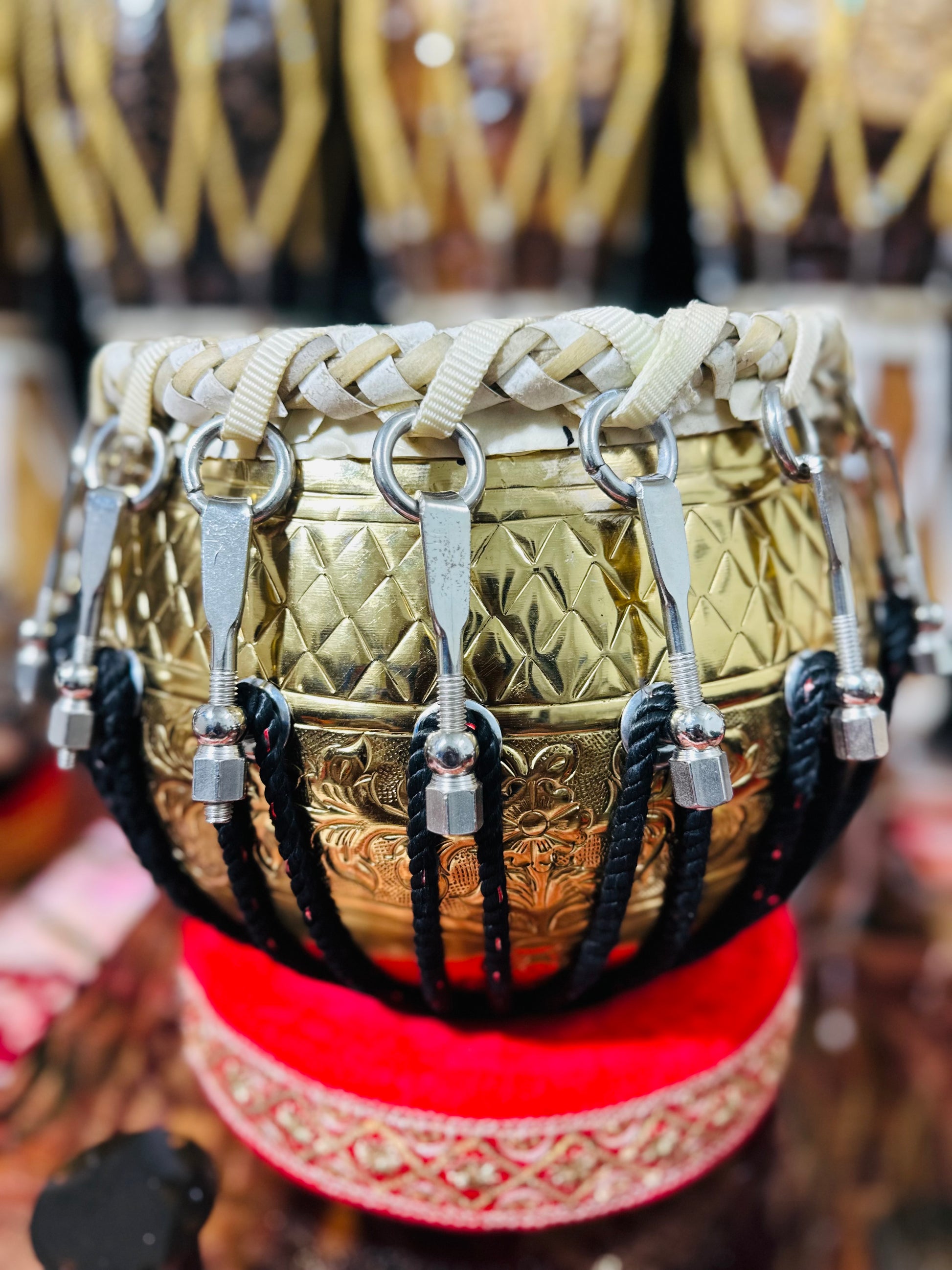 Premium & Professional Heavyweight Nut & Bolt Tabla Brass Dayna