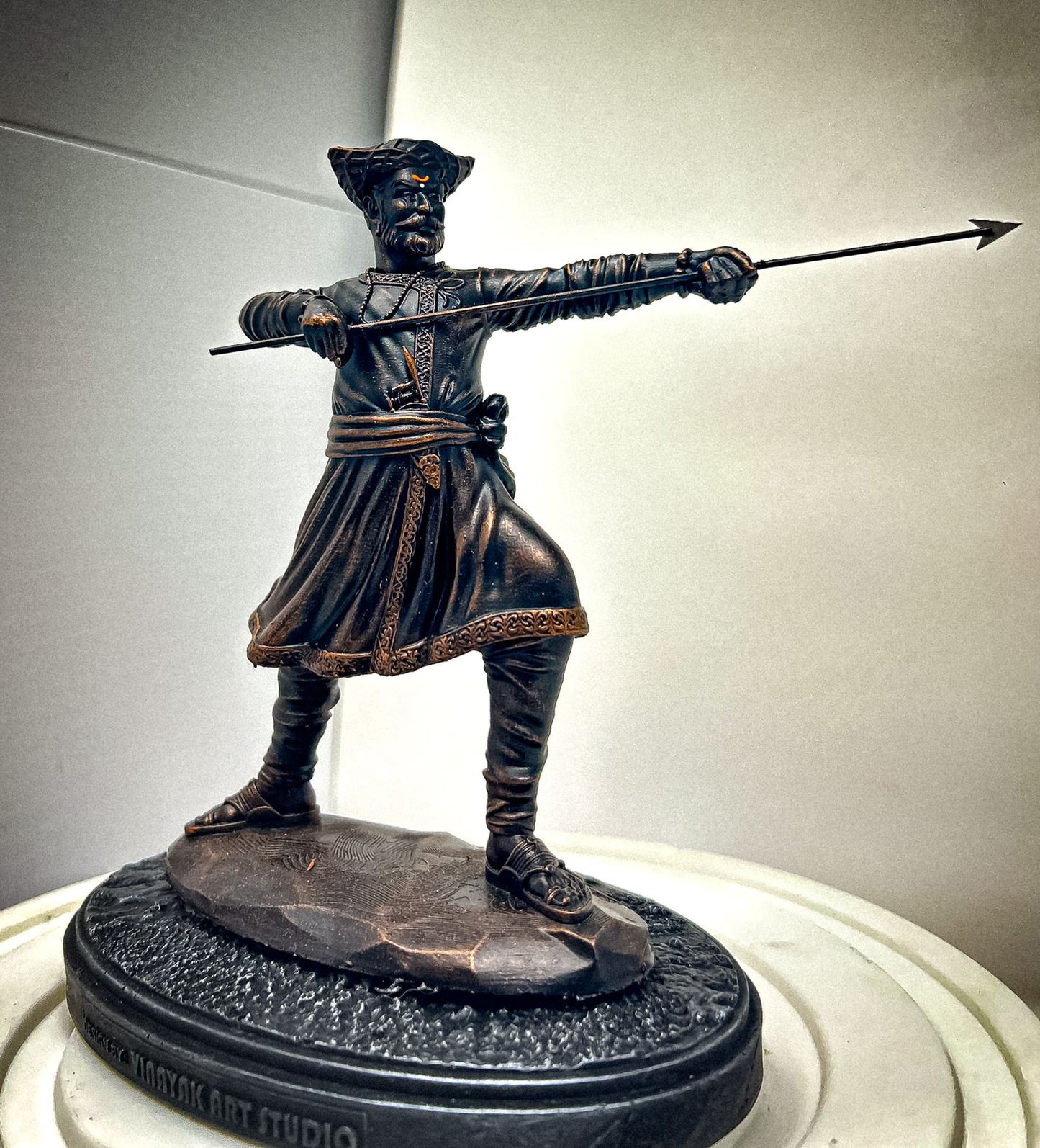 10 Mavale Warrior Set – Handcrafted Fiber Figurines (6-Inch)