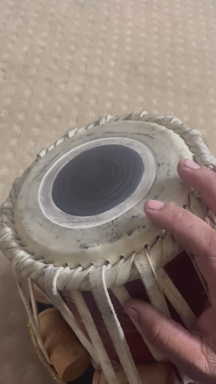 Concert Quality Tabla Dayan – Tuned to C, C#, D, D#, F (Sheesham Wood)