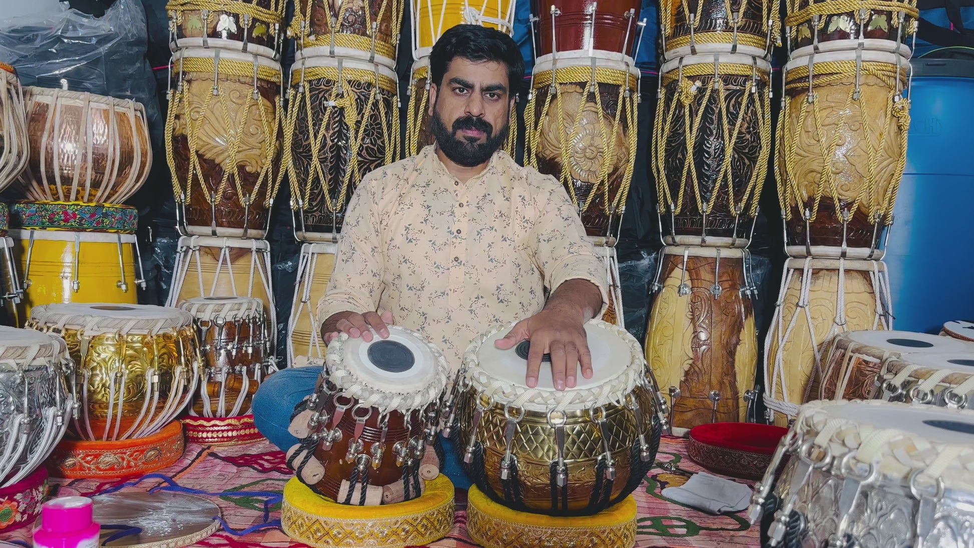 Premium & Professional Heavyweight Nut & Bolt Tabla Brass Dayna