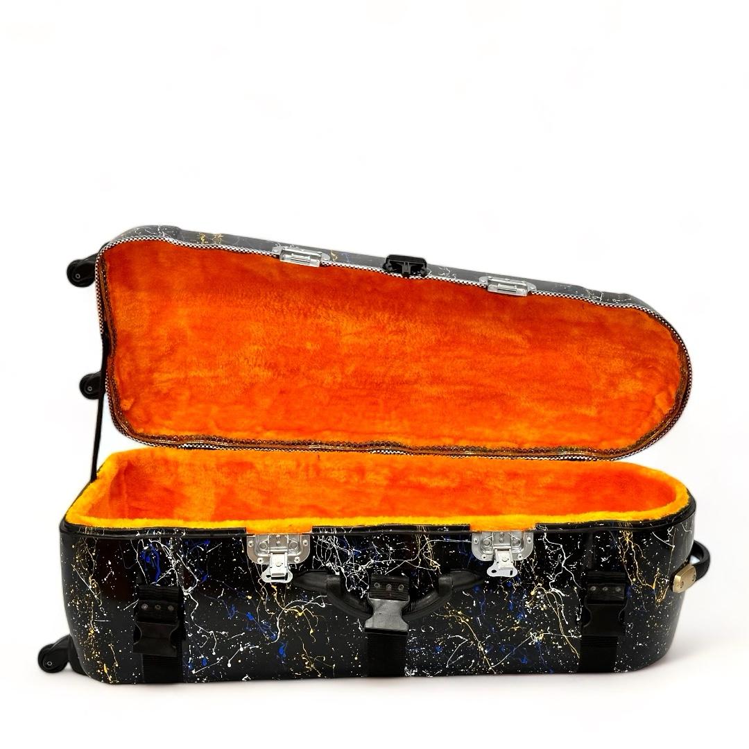 Tabla case for two Tabla and one Dagga - BLACK SPLASH R2