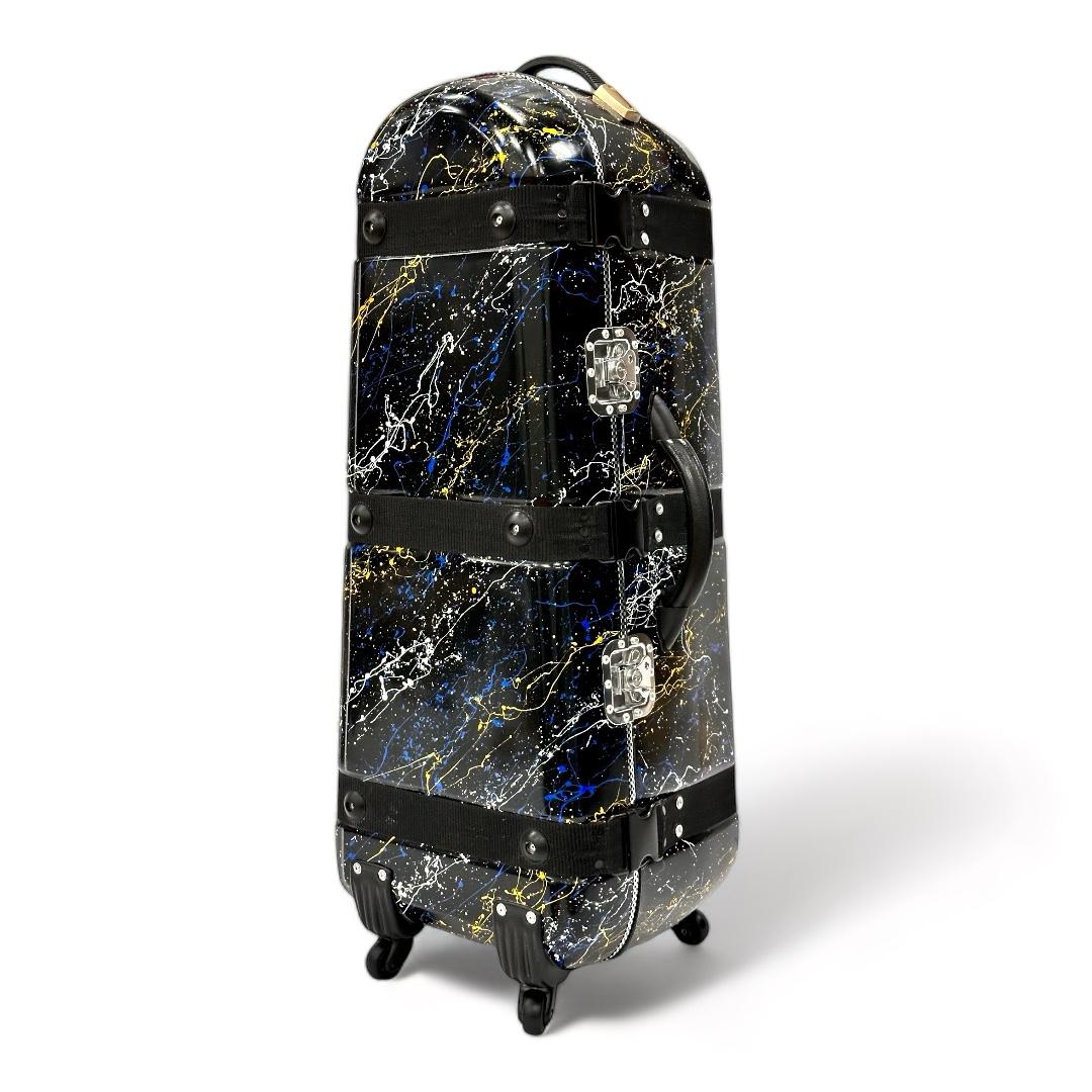 Tabla case for two Tabla and one Dagga - BLACK SPLASH R2