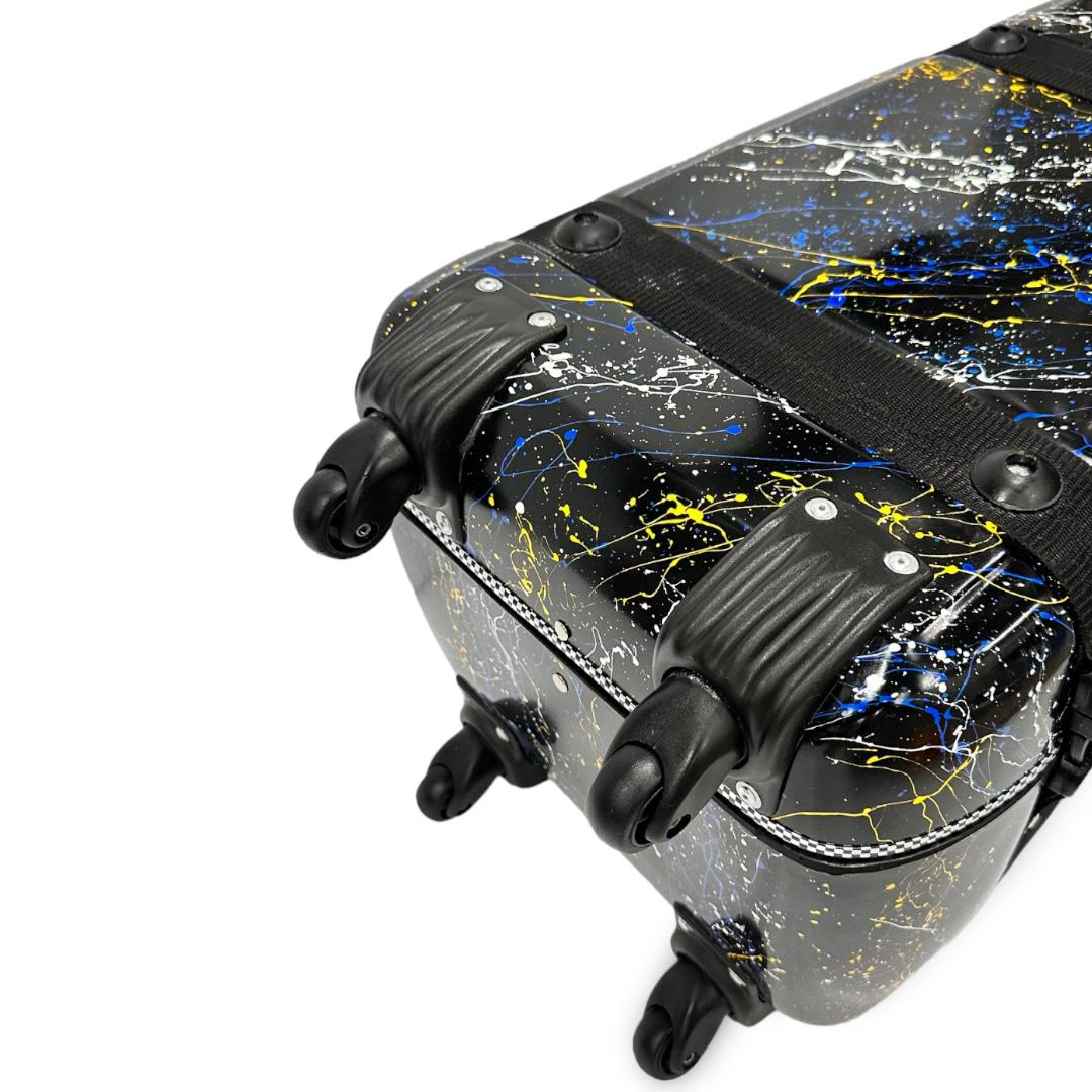 Tabla case for two Tabla and one Dagga - BLACK SPLASH R2