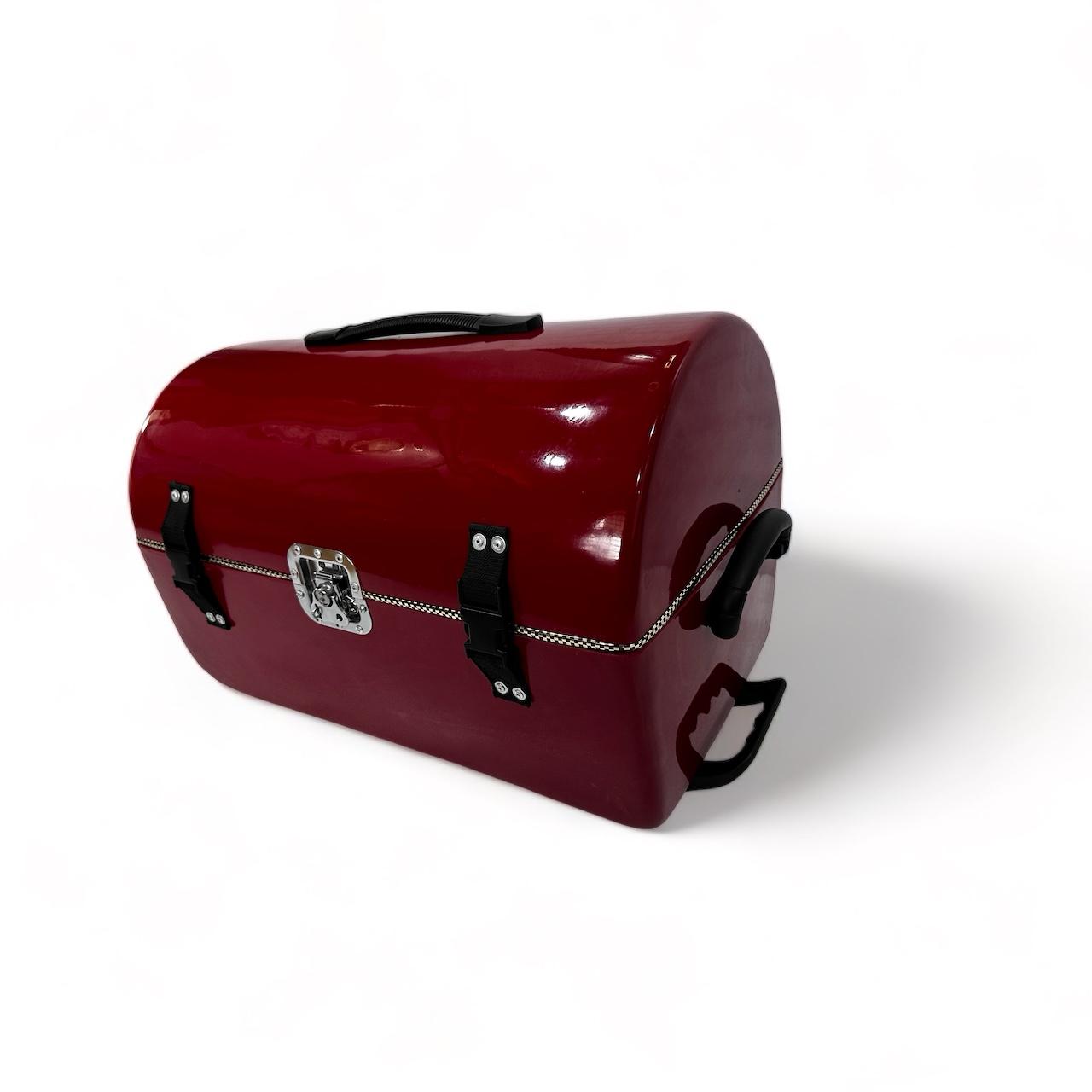 Dholak case - CHERRY MAROON