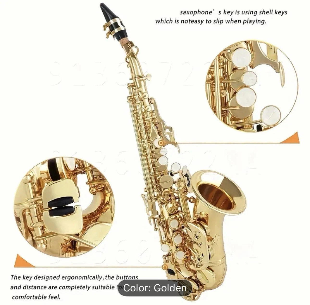 Premium Concert Saxophone – High Precision & Warm Resonance